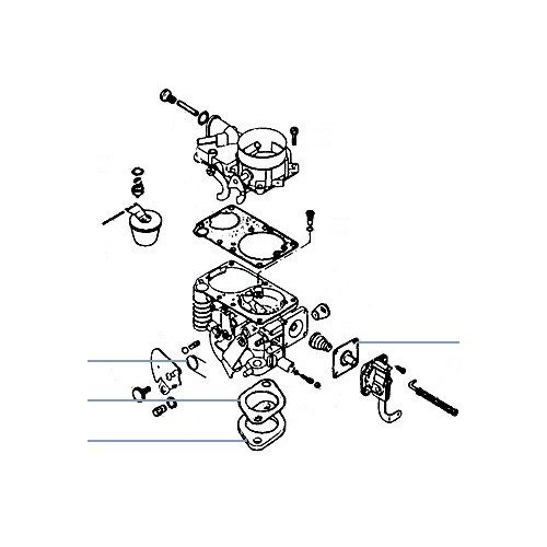 Pièces carburateur 1