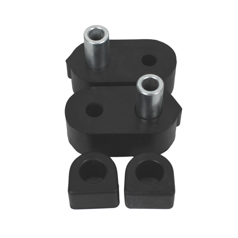 Kit silentblocs barre stab 16mm R4L 10mm entretoise longue (les 4)