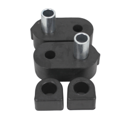 Kit silentblocs barre stab 16mm R4L 12mm entretoise longue (les 4)