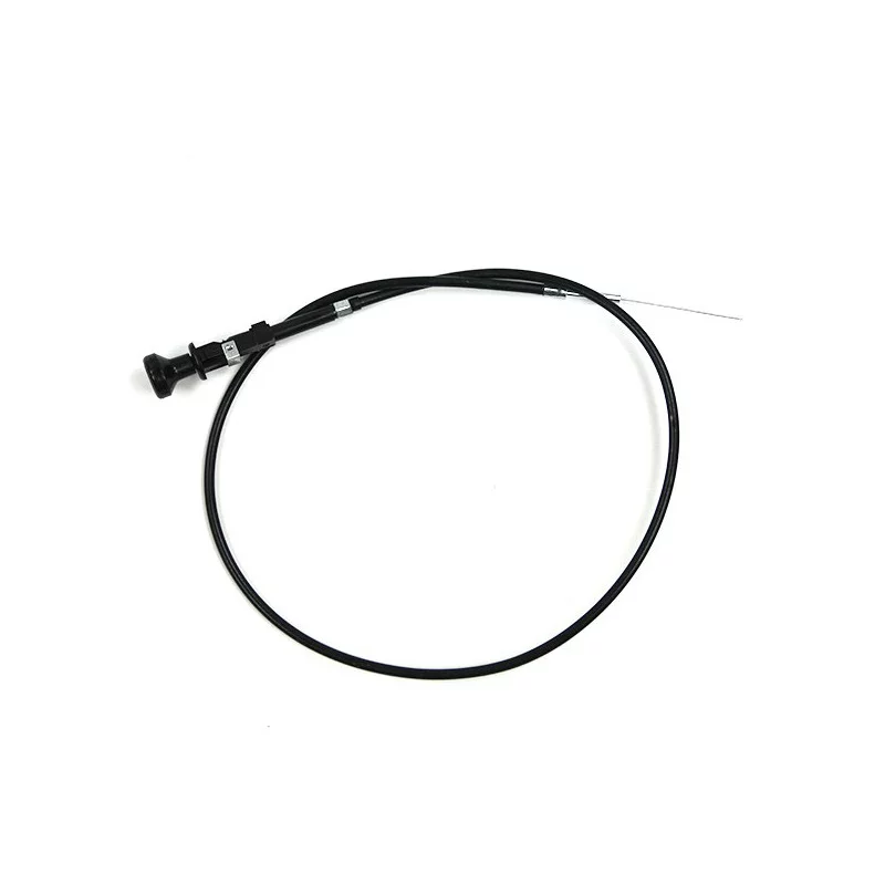 Choke cable, fixing by a square D5890