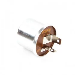 Round flashing unit with 2 flat terminals 6V 82855
