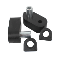 Kit silentblocs barre stab 16mm R4L 10mm entretoise longue (les 4)