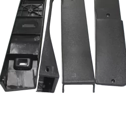 D1989 kit 4 bandeaux noirs de porte 2cv