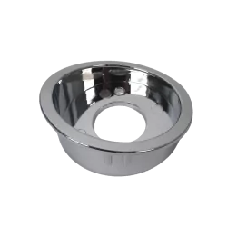 D6184-1 support clignotant avant gauche 2cv chromé