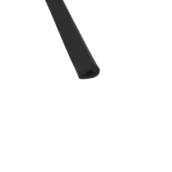 RL73500 Jonc de gouttière de toit noir , le rouleau de 25m 4L