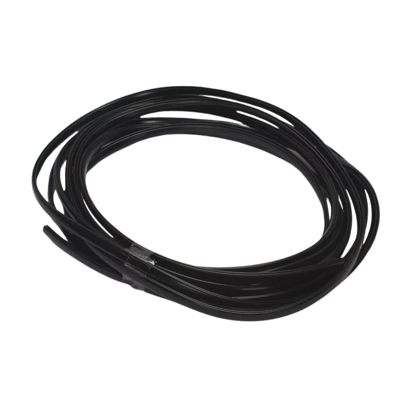 RL73510 Jonc de gouttière de toit noir 550cm 4L