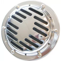 Horn 12V chrome 12cm