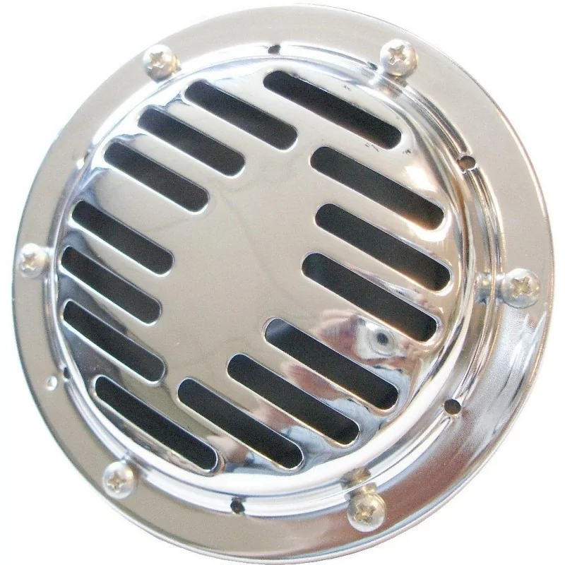 Klaxon 12V chromé 12cm U215210