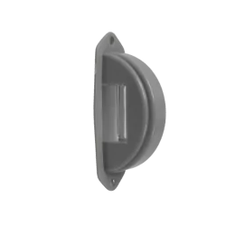 D6296 Cabochon d'éclairage de plaque Citroen 2cv AZU gris rosé