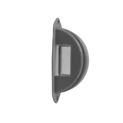 D6296 Cabochon d'éclairage de plaque Citroen 2cv AZU gris rosé