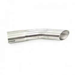 Tailpipe end piece stainless steel D7540