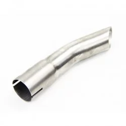 Tailpipe end piece stainless steel D7540