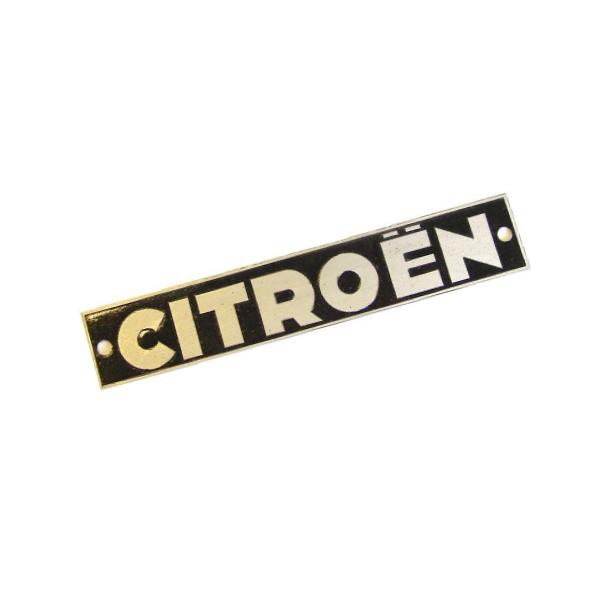 Monogramme pare-chocs arrière