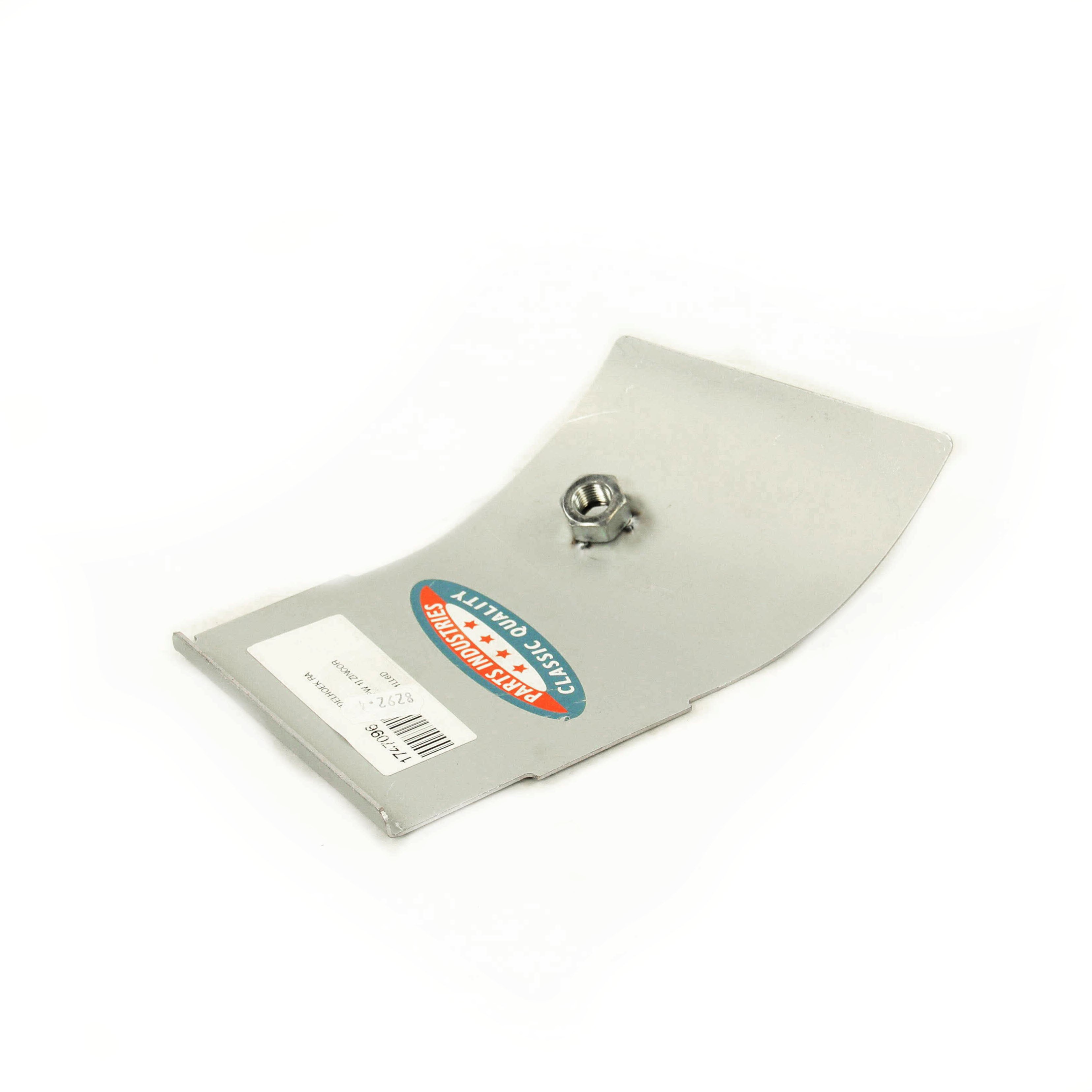 Right seat belt fixing plate