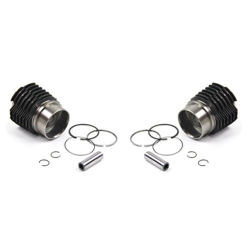 Liners, pistons & piston...