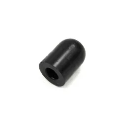 Window pin black plastic end cap D1249-2
