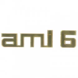 Monogramme AMI 6 découpé doré