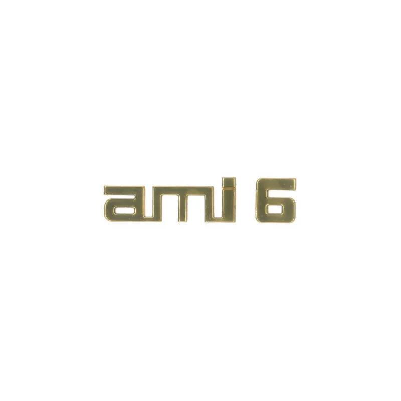 Monogramme AMI 6 découpé doré D1142-13