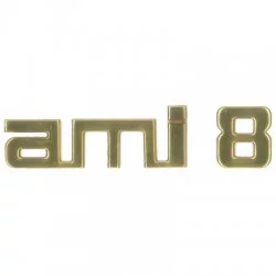 Monogram AMI 8 cut out gold D1142-14