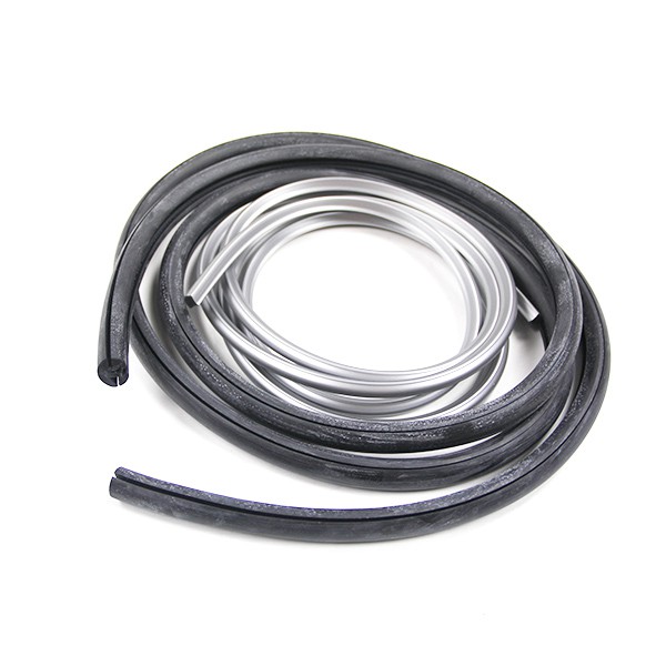 Window rubber seal with...