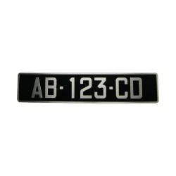 Numberplate collection SIV 52x11cm U725101