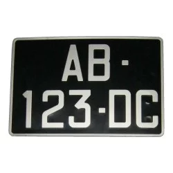 Licence plate collection SIV 30x20cm U725105