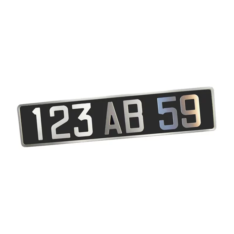 Numberplate collection 52x11cm U725106