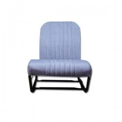 Seats upholstery 2CV DYANE ACADIANE Skaï Denim Blue Jean with sides D15