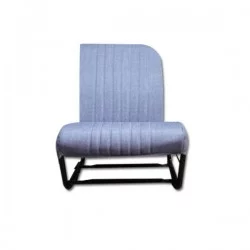 Seats upholstery 2CV DYANE ACADIANE Skaï Denim Blue Jean with sides D15
