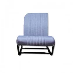 Seats upholstery 2CV DYANE ACADIANE Skaï Denim Blue Jean with sides D15