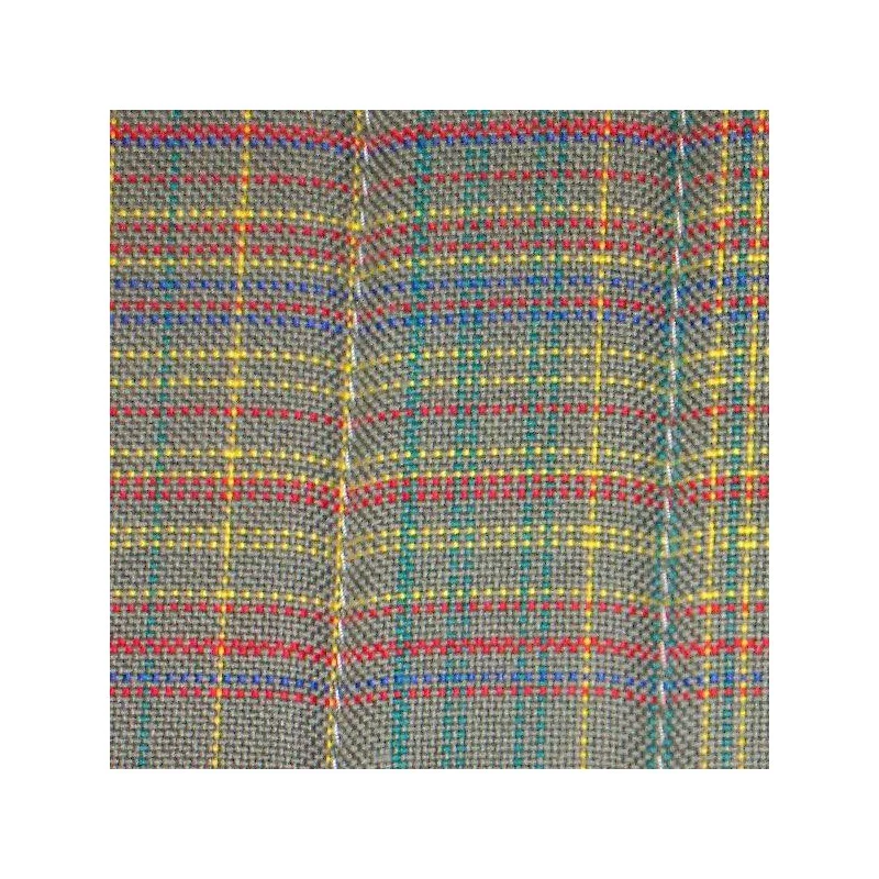 Seats upholstery 2CV DYANE ACADIANE Grey Scottish fabric D16