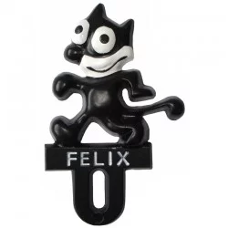 Felix licence plate ornaments
