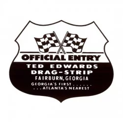 Sticker TED EDWARDS DRAGSTRIP