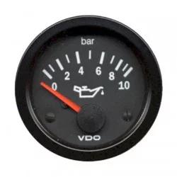 VDO 10-bar oil pressure gauge