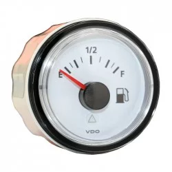 VDO white fuel level gauge