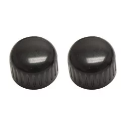 Set de 2 boutons noirs...