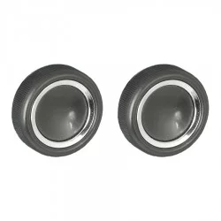 Set of 2 black Retrosound...