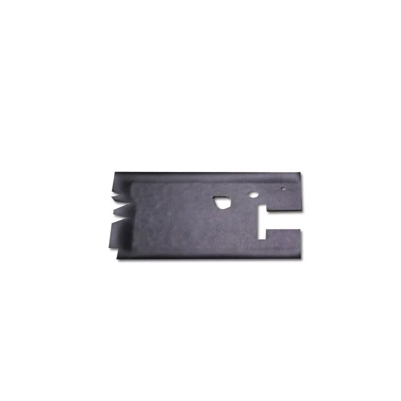 Black left pedal floor sound deadener Dyane D1567-3