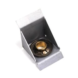 Support with brass rings for pedal floor 2cv D8736