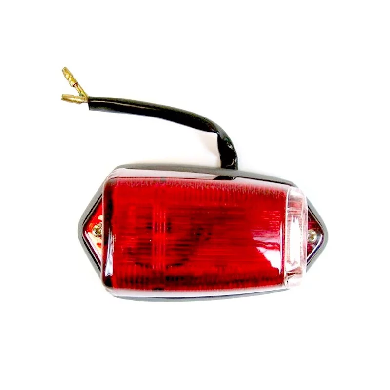 Complete side indicator red/white 1965-69 D6284