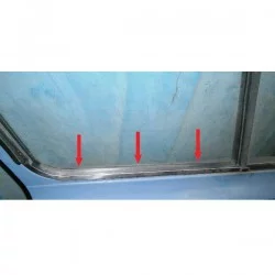 Lèche-vitre de porte avant Acadiane D1293