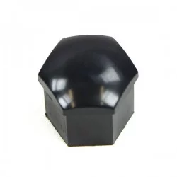 Cache-écrou de roue en plastique noir (tête hexagonale 19mm) - Retro  Design, spécialiste pièces détachées pour voitures ancienne