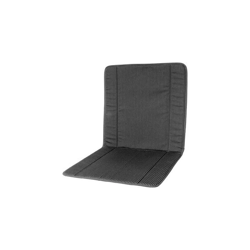 Front upholstery black skaï for 2cv vans D1973K