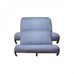 Seats upholstery 2CV DYANE ACADIANE Skaï Denim Blue Jean with sides D15