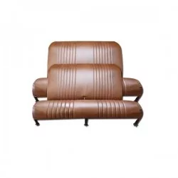 Upholstery 2CV DYANE ACADIANE brown Skaï perforated with sides D14