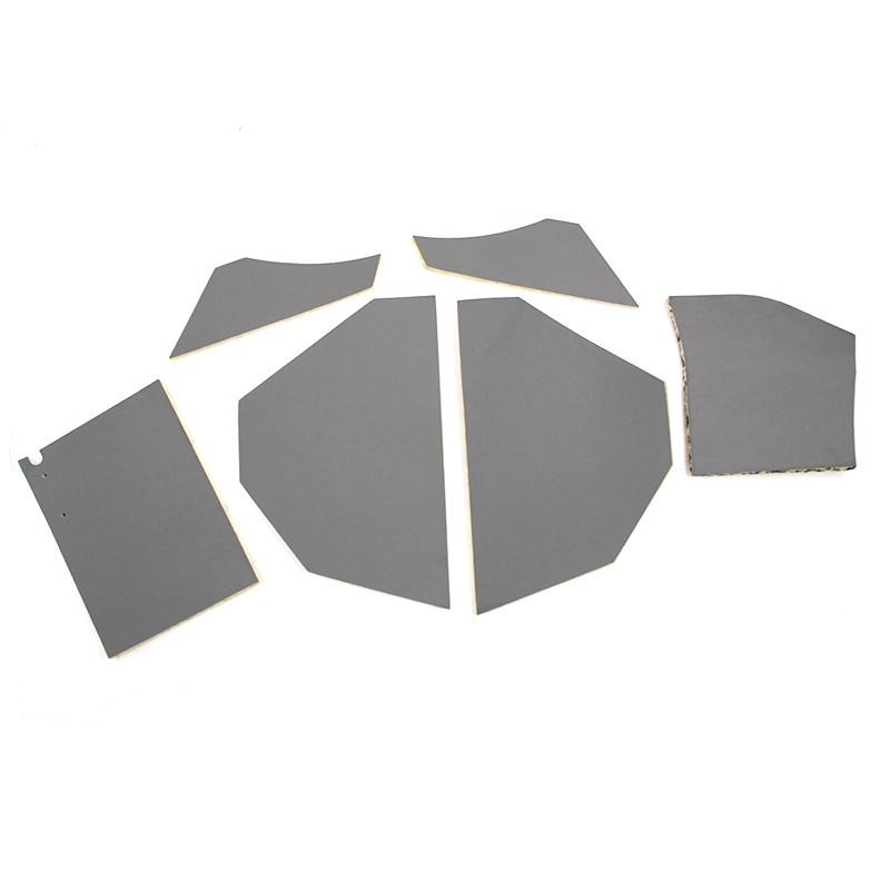 Grey soundproofing kit for...