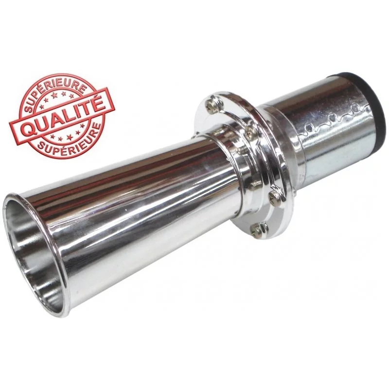 Horn 6V "old clunker" chrome superior quality U215041