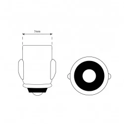 12v dashboard bulb 2w U225290