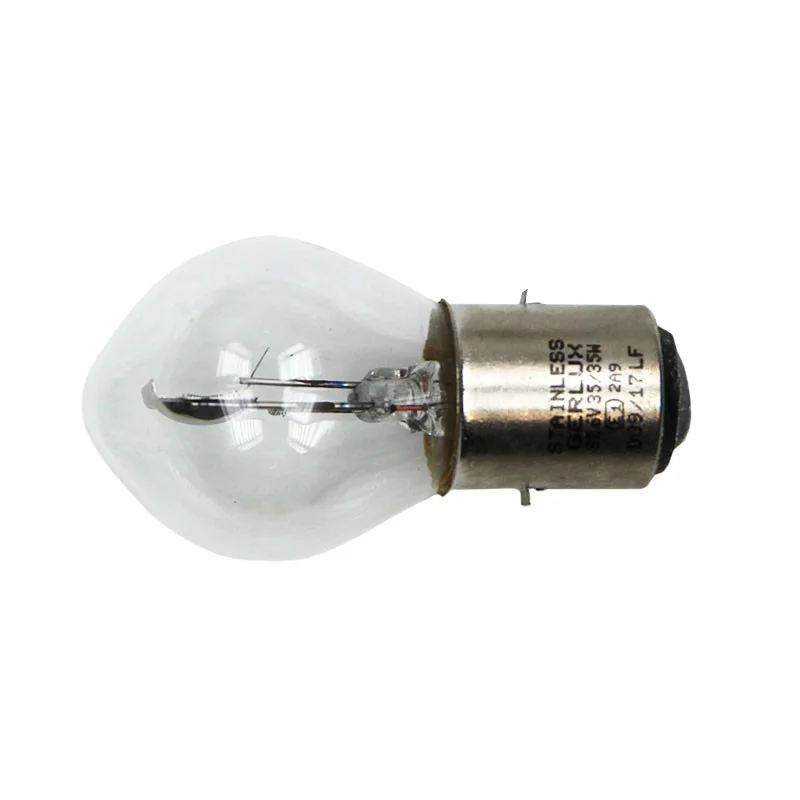 Ampoule BA20D baïonnettes 35/35w 6 volts