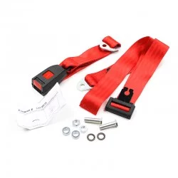 Rouge - Réinitialisation de sangle de ceinture de sécurité de voiture,  Butée de ceinture de sécurité, Clip de